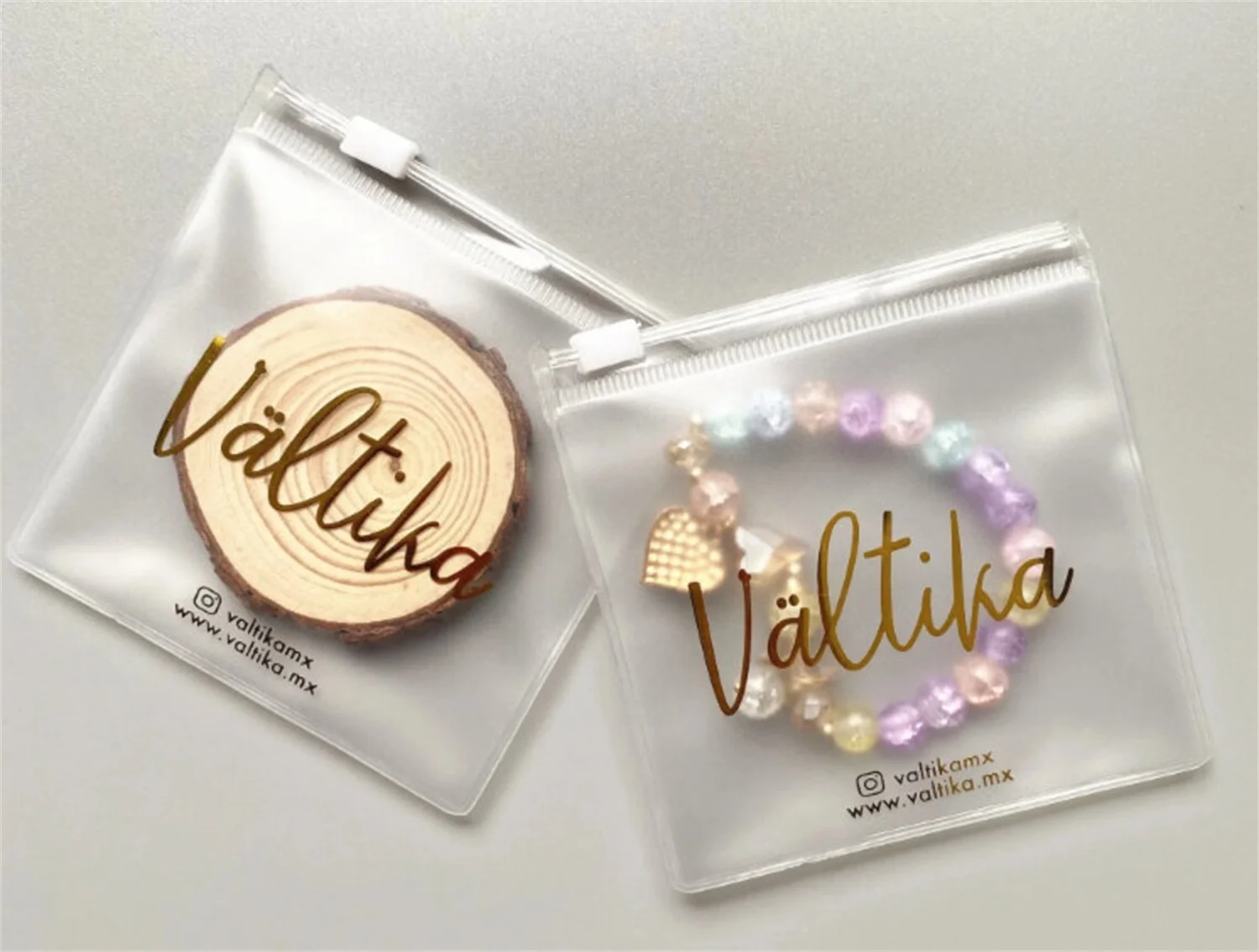 

Custom Logo Earring Necklace Packaging Zipper Bag Clear/Transparent Pvc Jewelry Cosmetic zipper Bag