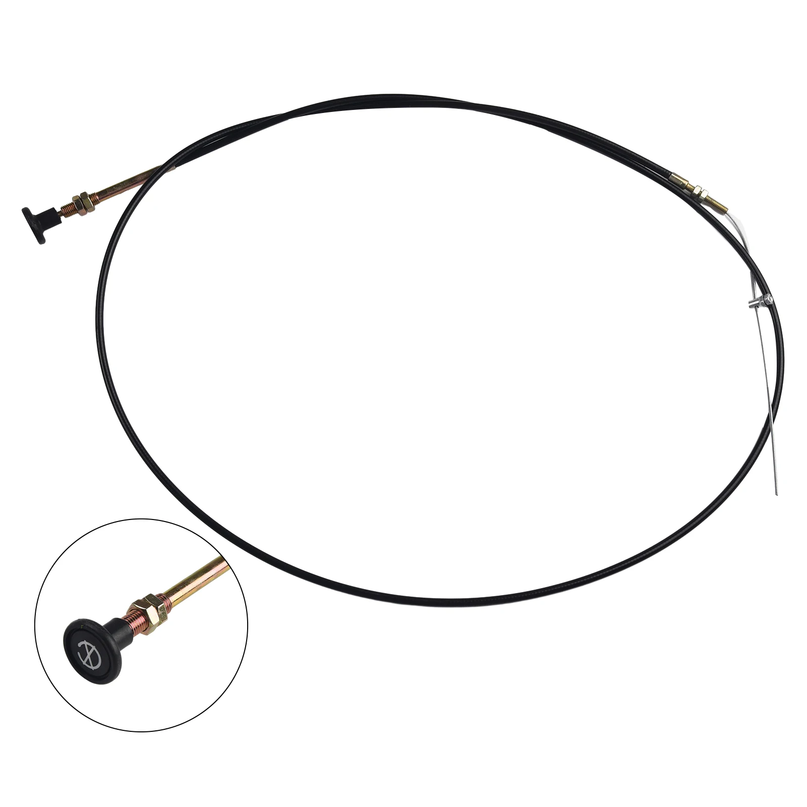 1PCS Carburetor Choke Cable Bike Pushpull Throttle Cable For Motocross Choke Control 1 5m/2m/ Optional Flameout Wire Model