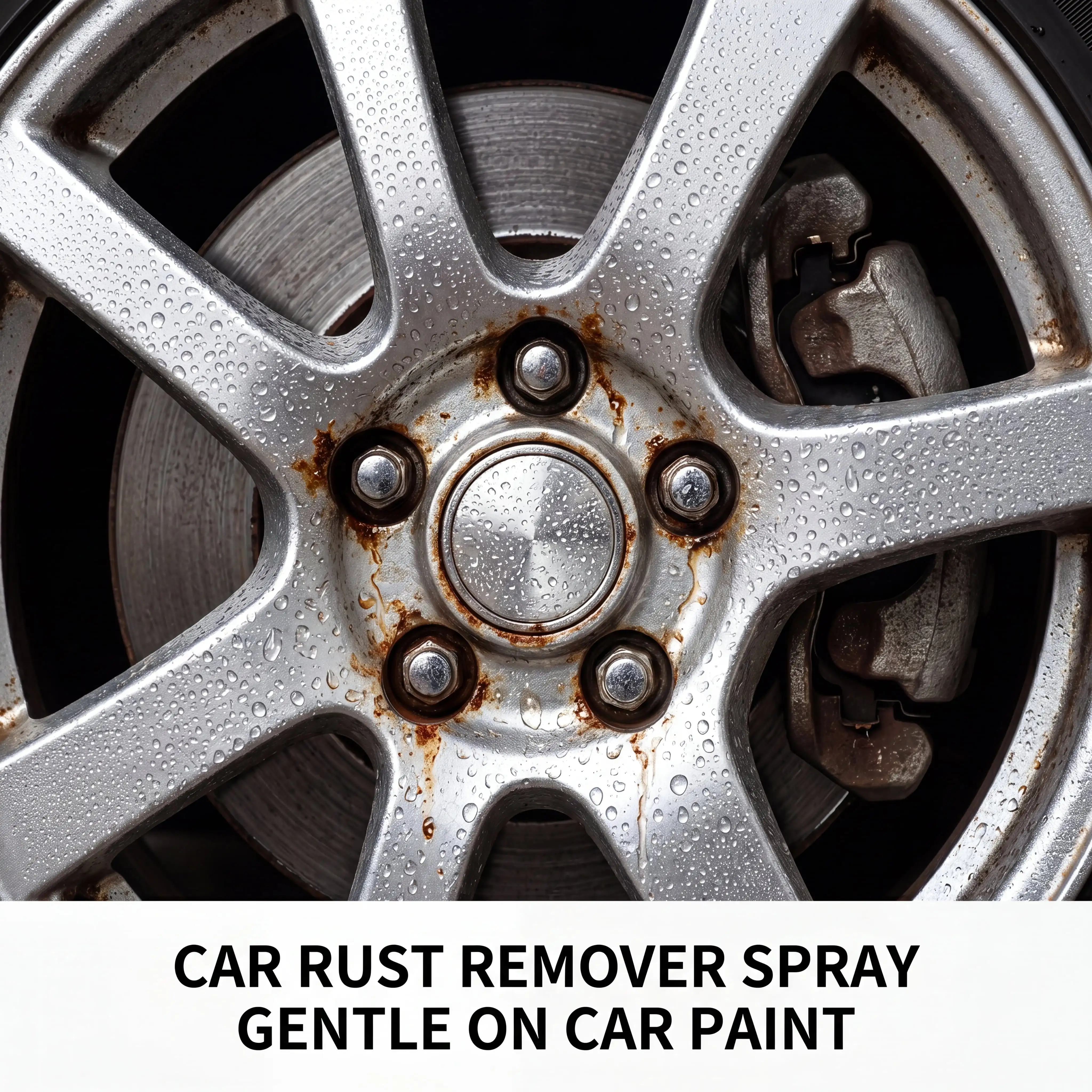Car Rust Remover Spray Auto Iron Powder Cleaner Wheels Rim Rust Dissolver Paint Safe Maintenance Liquid Rust Stain Prevention