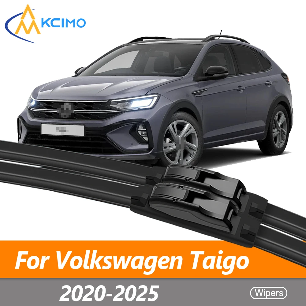 2-حزمة شفرات المساحات ل Volkswagen Taigo/CS1 2020-2025 Volkswagen Nivus الجبهة مساحات الزجاج الأمامي مجموعة سهلة التركيب المطر الثلوج برهان