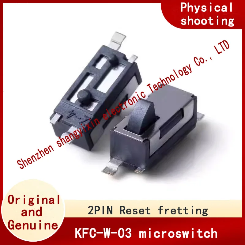 

High life 2 pin black inner spring KFC-W-03 Limit camera reset micro silent switch