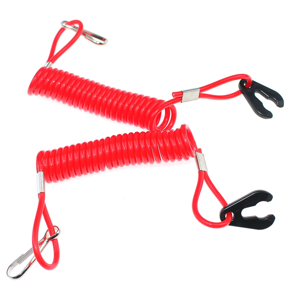 Kill Cord Safety Lanyard Emergency Stop For Yamaha Outboard Motor Motorcycle 682-82556-00 682-8255G-00 Sierra Marine MP28860