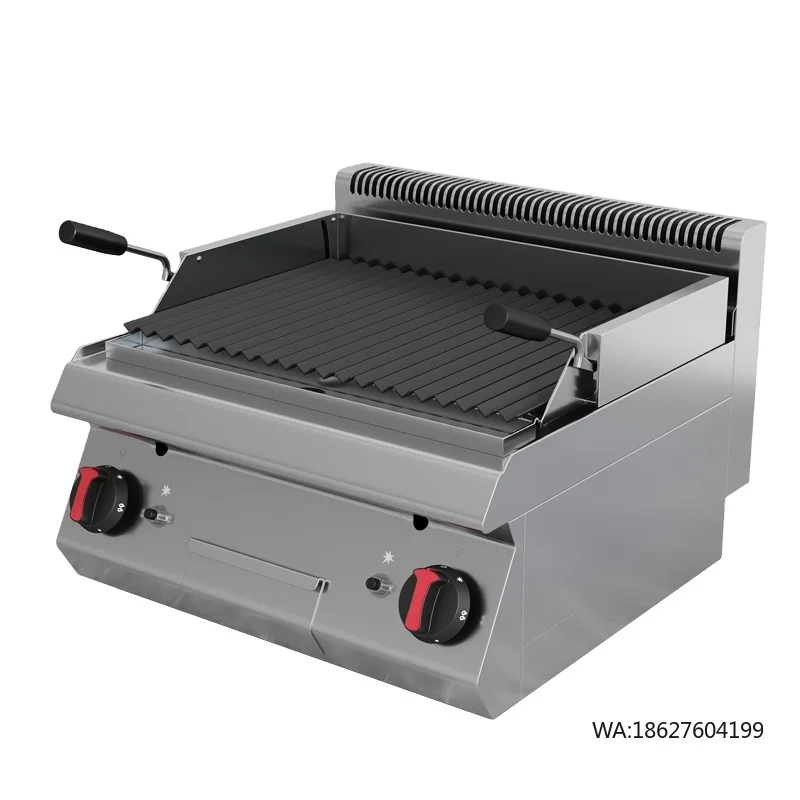 

Barbecue Grill Fast Heating Stainless Steel Body for Hotels Restaurants Factory Supply Hot-Selling Commercial Countertop Gas