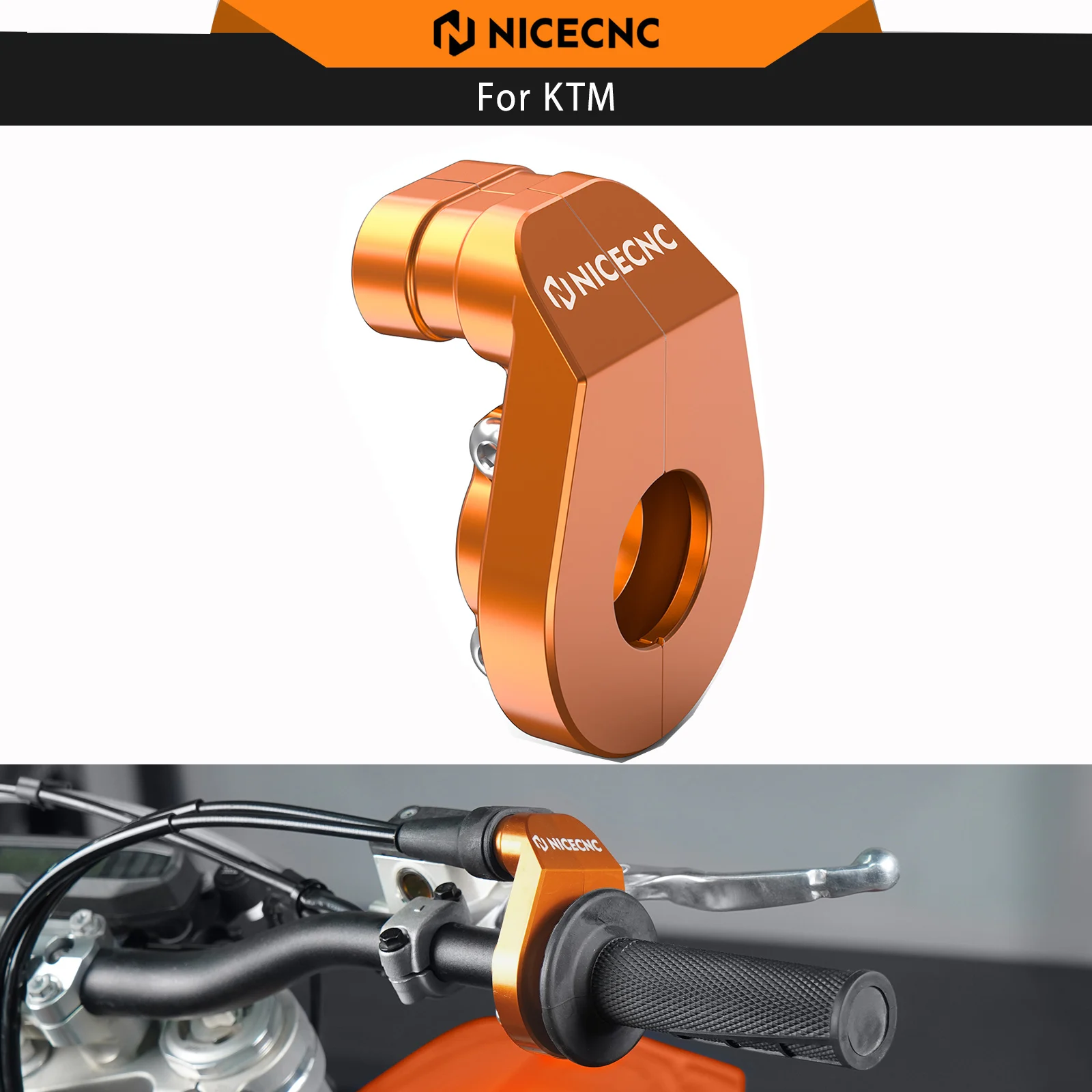 

NICECNC Throttle Housing For KTM EXC 300 EXCF 350 XCW 500 XCF-W 450 XW-F 450 2024-2025 SX 125 SXF 450 XC300 XCF 250 2023-2025