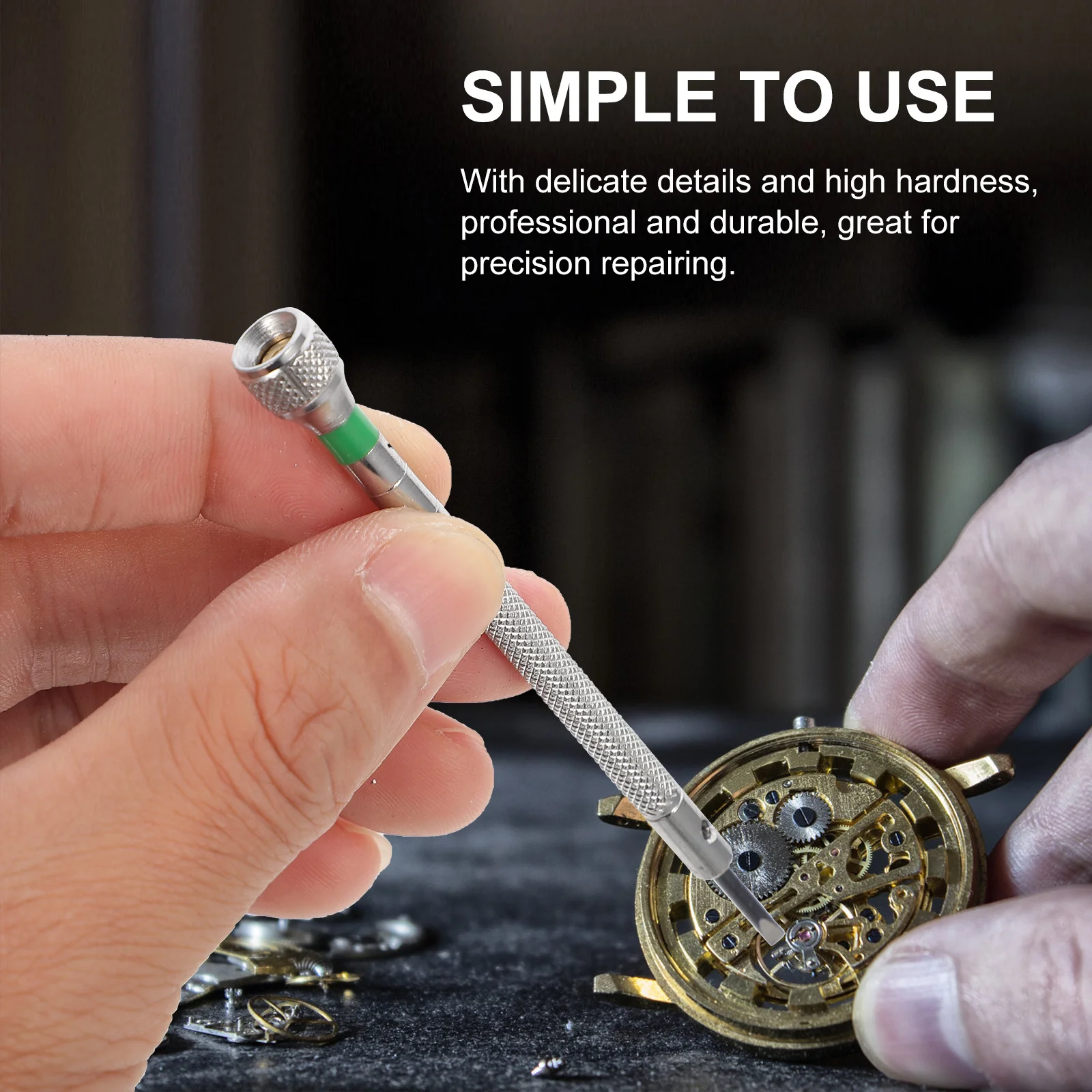 

13pcs Watch Repair Tool Kit Precision Screwdriver Set For Small Electronics Glasses Repair Durable Iron Anti-Slip Handle Micro