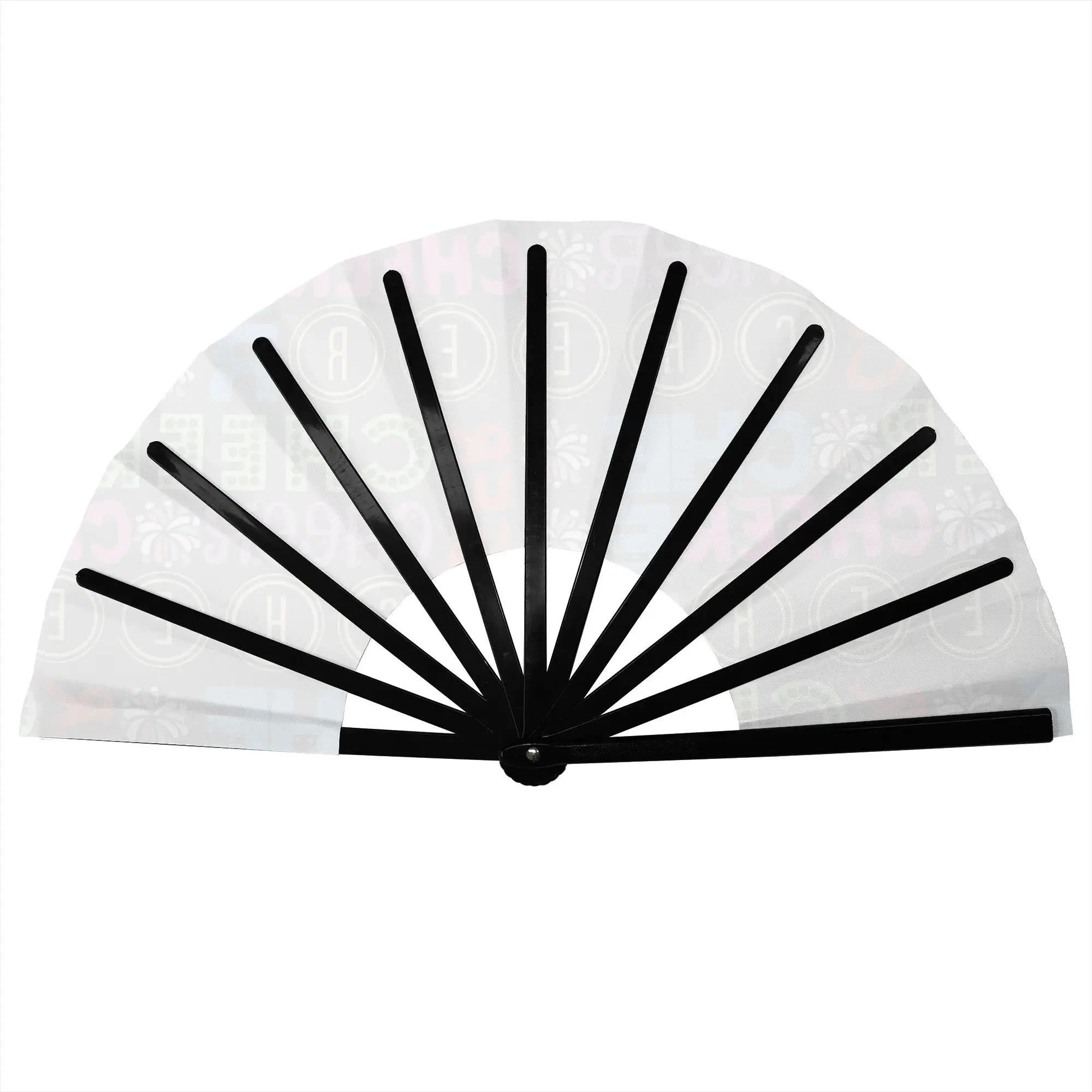 CHEERCheer Cheerleader Cheerleadi Traditional Folding Fan Oriental Art  High-Quality Fans Gift Classic Decorative Hand Fan