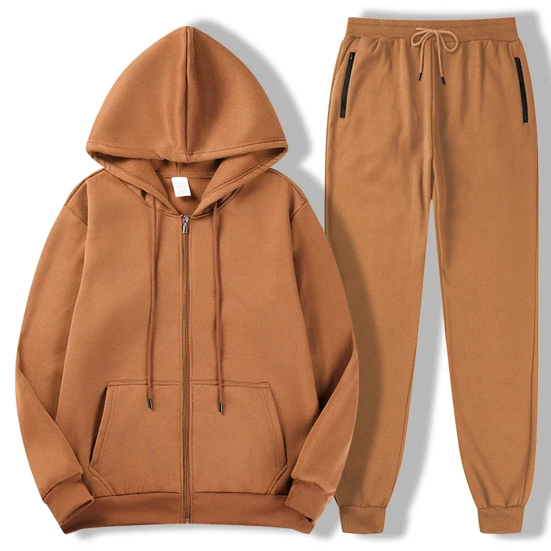 NONE Two-Piece Tracksuit Hoodie and Pants 6