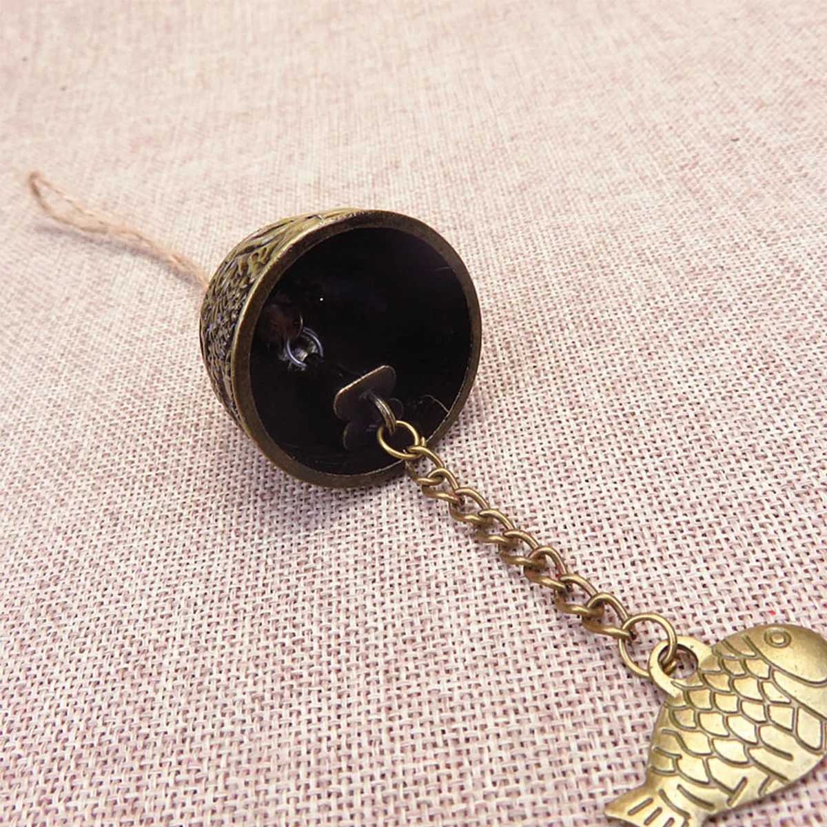 Feng Shui Wind Bell Lucky Wind Chimes Retro Buddha Dragon Elephant Wind Chime Good Luck Blessing Pendants for Home Garden Decor view 6