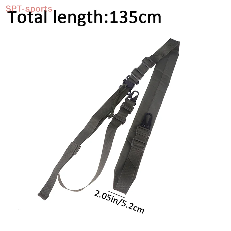 

Hunting Quick Adjustable Strap Shooting 2 Points Combat Modular Shooting Equipment Sling Shoulder Strap Accessories