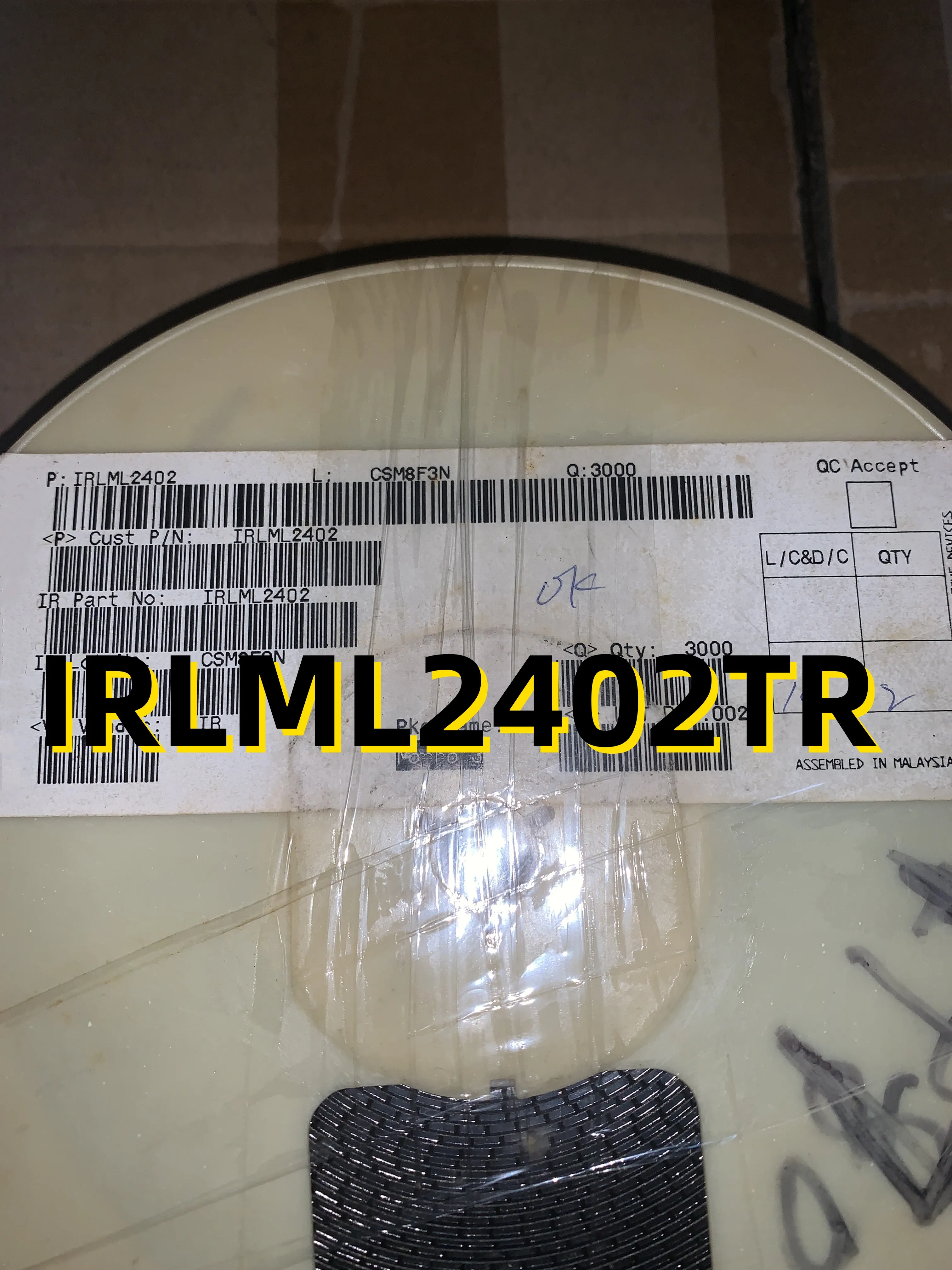 10Pcs IRLML2402TR
