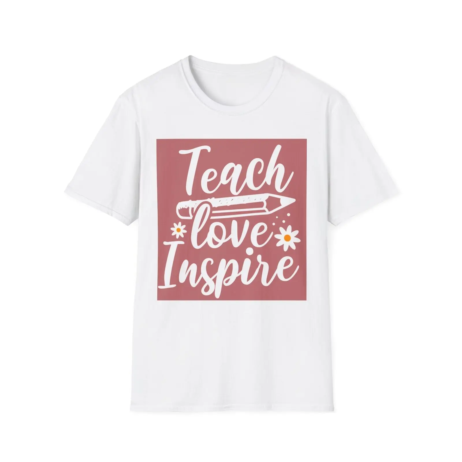 

Teach love Inspire Unisex Softstyle T-Shirt