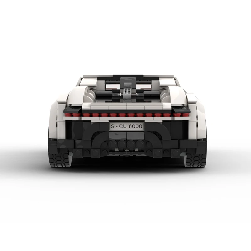 

Коллекционный новый MOC-137369, технический белый супер спортивный автомобиль, гоночный автомобиль, совместимый с 10295 блоки, кирпичная головоломка, игрушка «сделай сам», рождественский подарок для мальчика