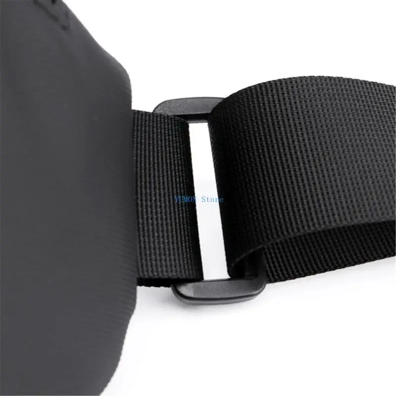D0UD Mens Shoulder Sling Bag Large Capacity Crossbody Chest Bag Backpack with Earphone Hole Casual Waterproof Travel Purse