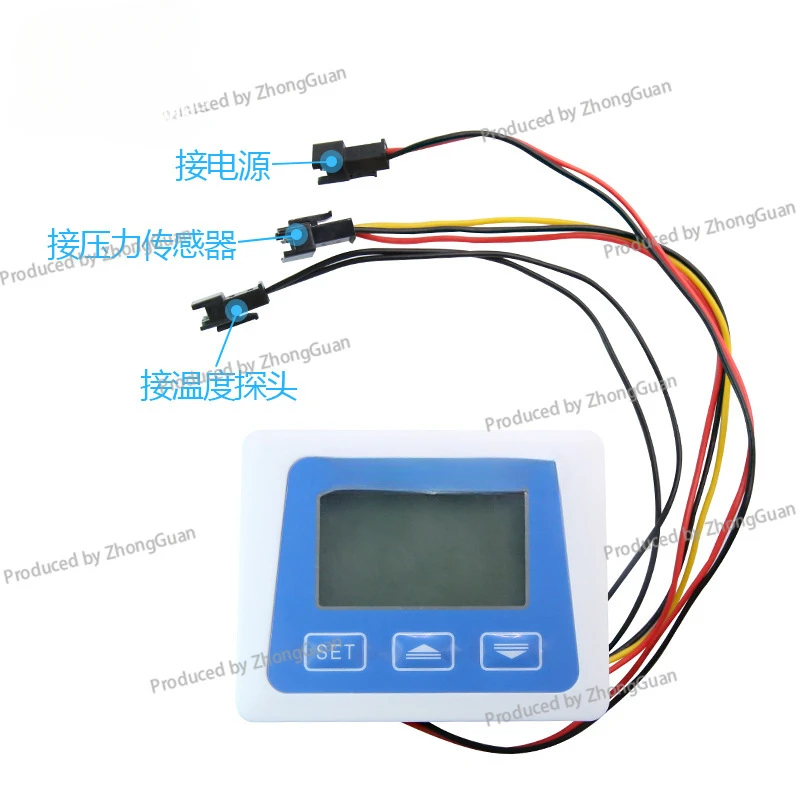 Electronic Pressure Gauge, Pressure Detector, Pressure Sensor, Digital Display Meter, Thermometer Display