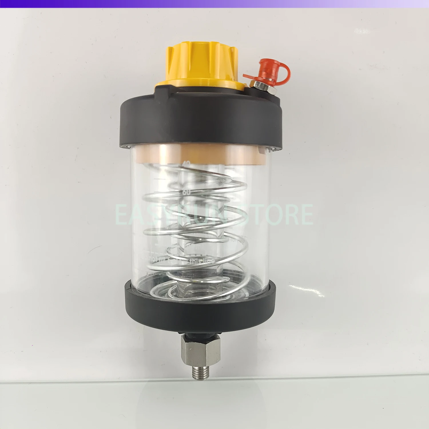 Spring Lubricator, 100ml, SS Straight M8×1, for Machine Tools