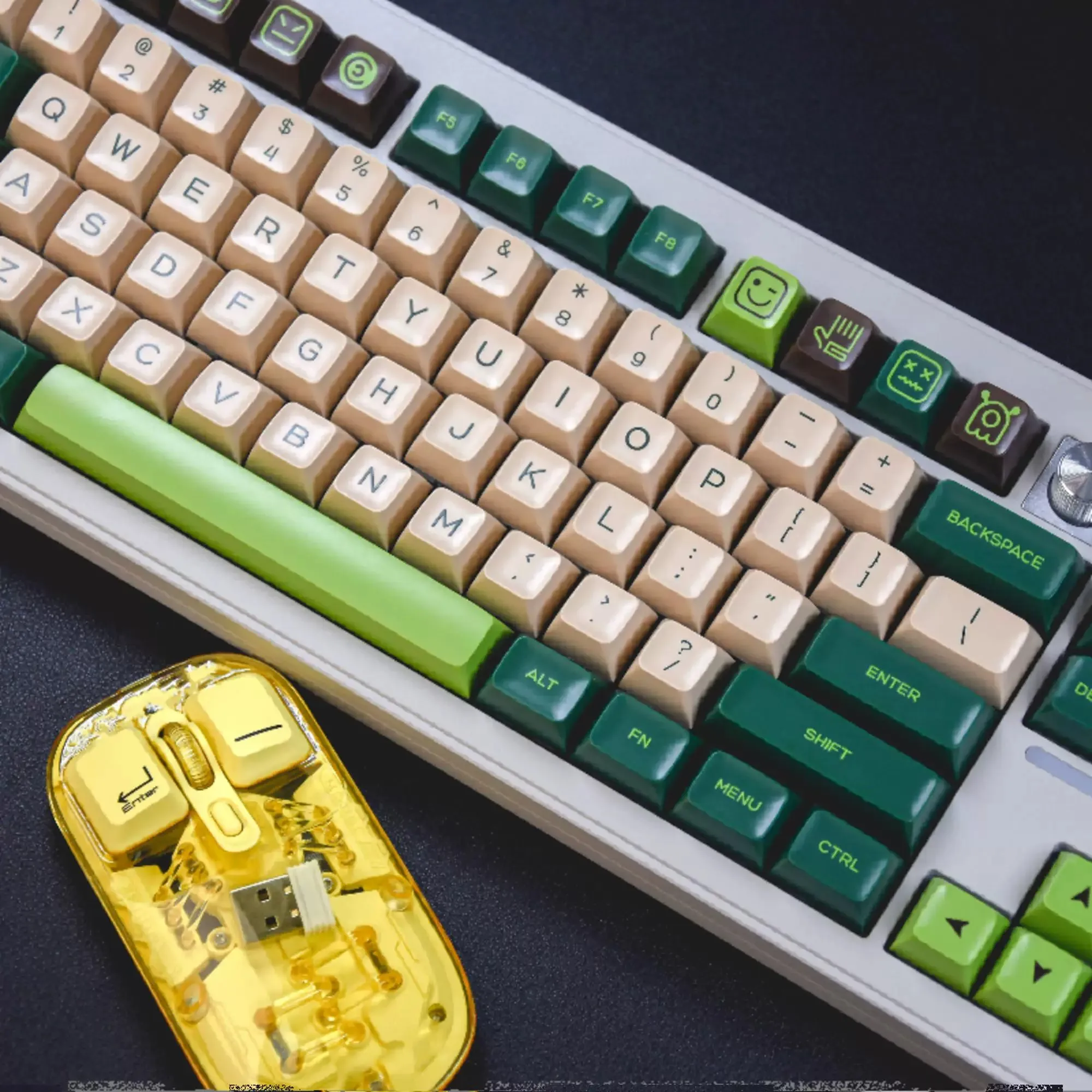 High quality Keycaps 160+ keys SA keycaps Double Shot ABS keycaps For MX Switches Mechanical Keyboard Game ISO Keys