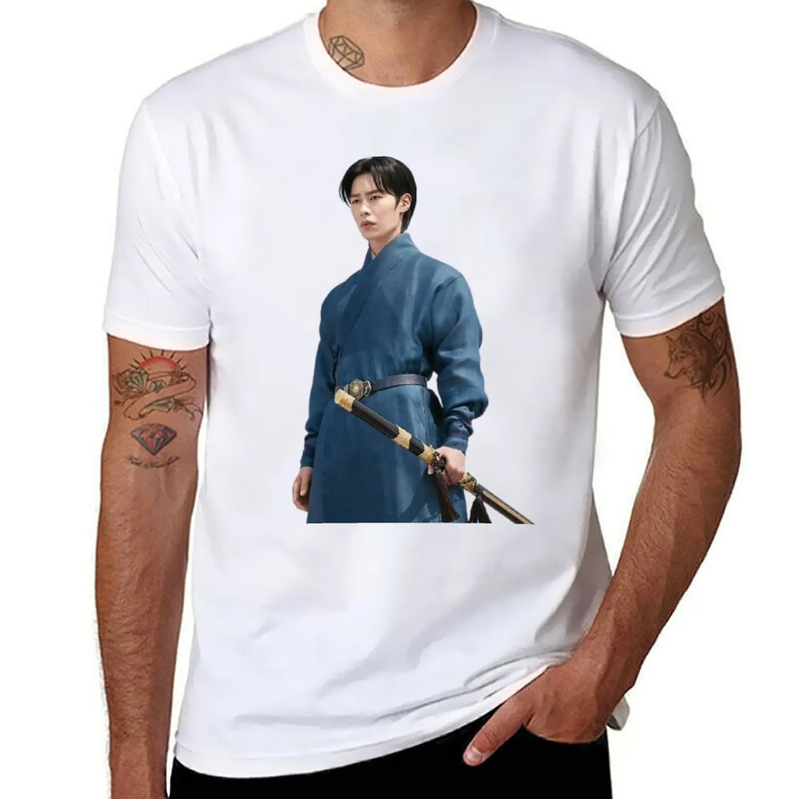 

Lee Jae-wook as Jang Uk Alchemy of Souls Kdrama T-Shirt man t shirts cotton printed t shirts for man T-Shirt