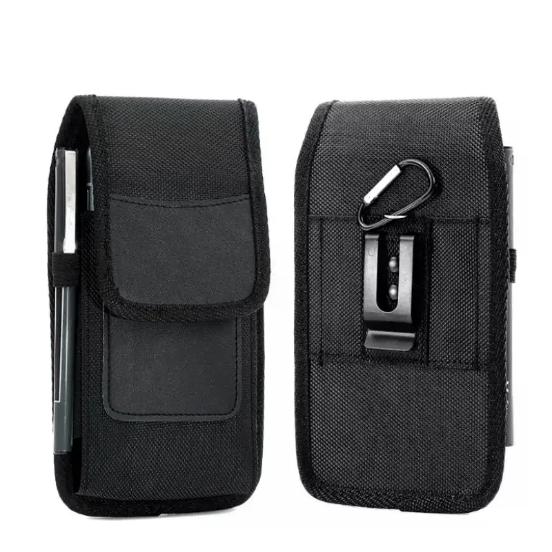 

Mobile Phone Waist Bag Men Oxford Cloth Storage Fanny Pack Purse With Belt Loop Bum