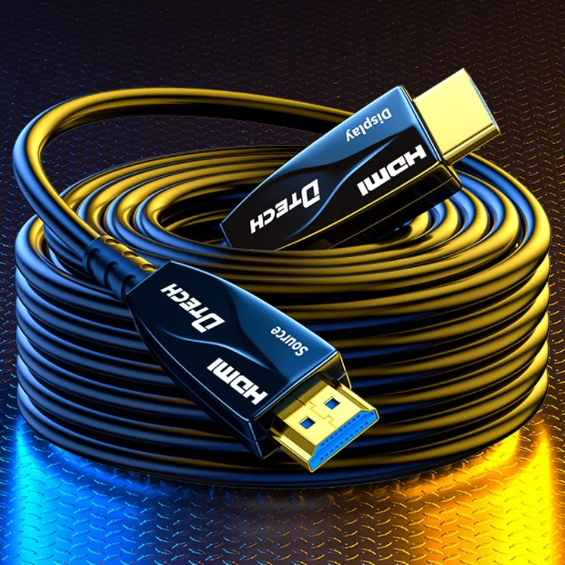 40m Ultra High Speed Hdmi Optical Fiber Cable Support 18Gbps 3D 4K@60Hz HDR ARC HDCP 2.2 HDMI 2.0 Fiber Cable