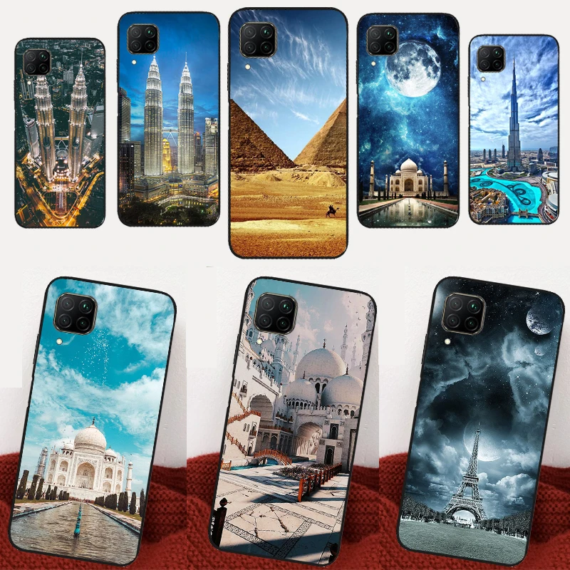 Pyramids Taj Mahal Dubai For Huawei Nova 5T 10 9 SE 7i 8i 11i Y60 Y61 Y70 Y90 P40 P20 P30 Lite P60 Pro P Smart Case