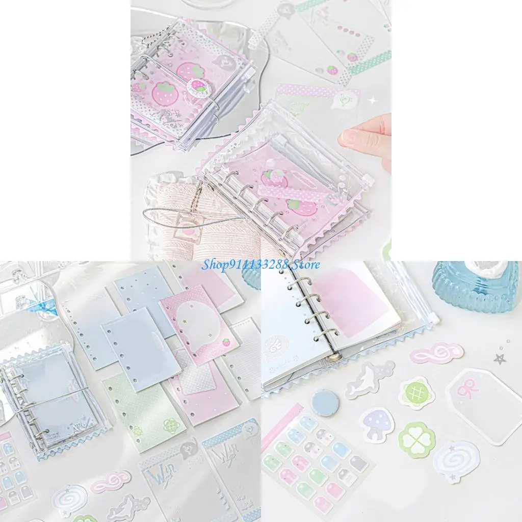 G88D Coreano Notebook Retro Notebook Retbook Journal BOTEPAD Candy Bag Capeed Notepad Travel Notebook para escribir