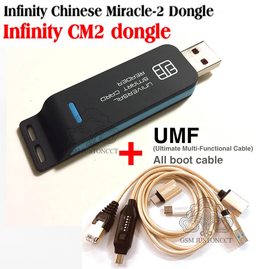 Infinity cm2 dongle + UMF all in one boot cable