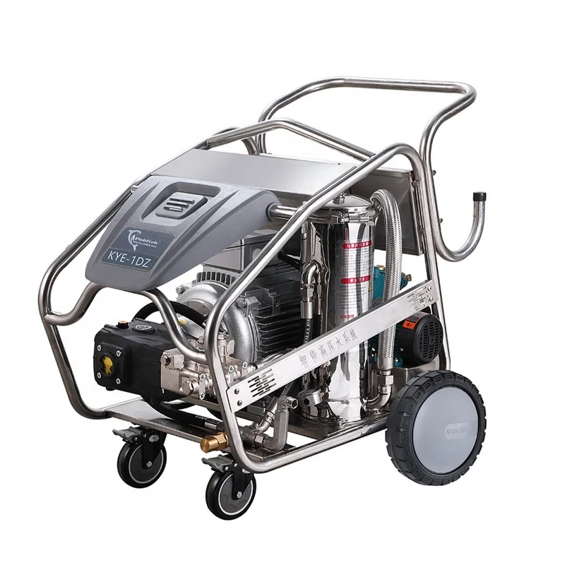 25KW high-power 500bar sandblasting rust and paint removal industrial cleaning machine high pressure car washer