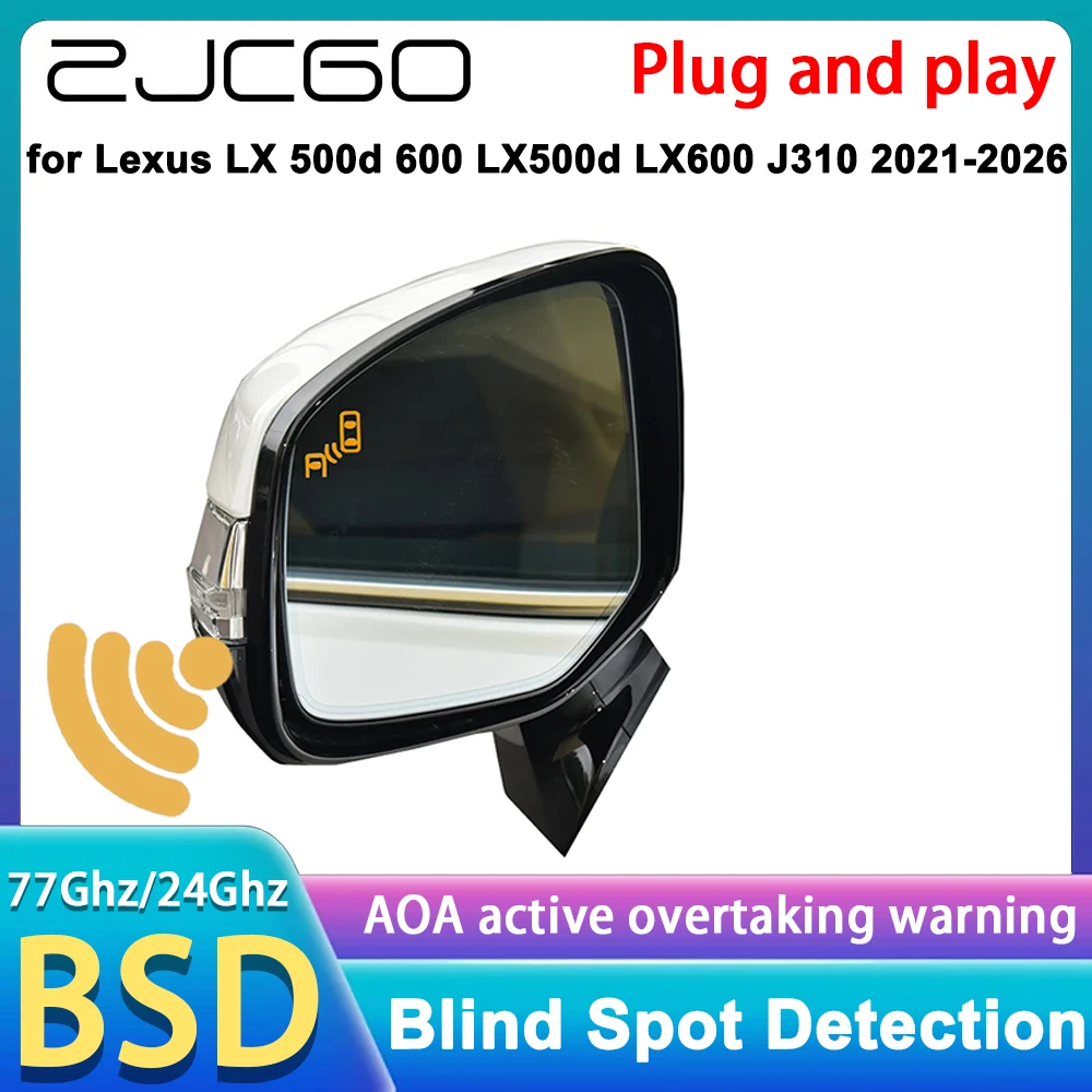 

for Lexus LX 500d 600 LX500d LX600 J310 2021-2026 OEM Blind Spot Monitor Information Assist Detection BSD BSM BLIS System 77GHz