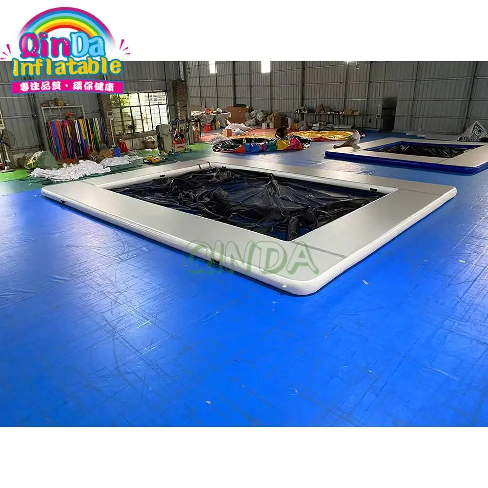 Protector Anti medusas inflable flotante océano mar piscina red gabinete inflable yate piscina