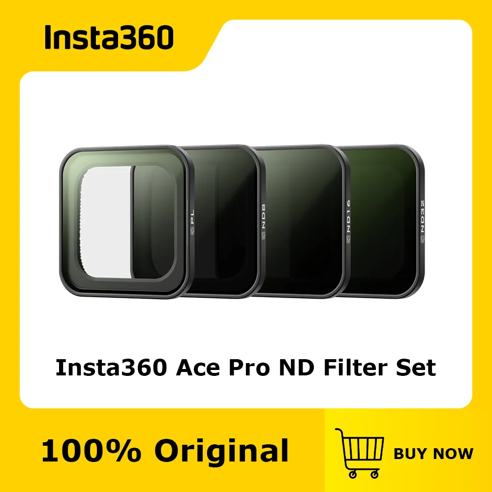 

Official & Original Insta360 ND Filter Set compatible with ACE PRO