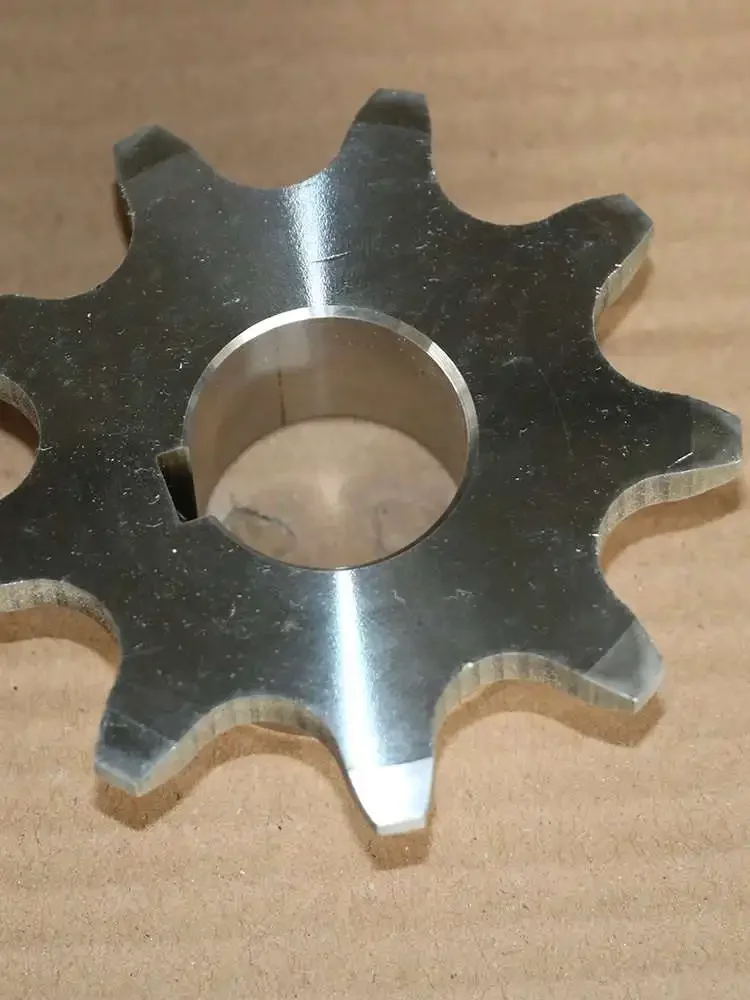 Roda dentada de aço inoxidável 3041 polegadas rolamento de engrenagem de roda dentada industrial de 1,2 polegadas