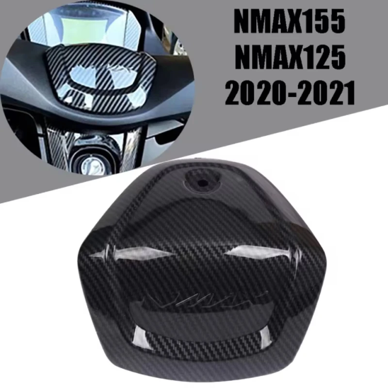 Handle Handlebar Upper Center Cover Leading Cover For Yamaha Nmax155 2023 NMAX 125 155 2022 2021 Front Mask Shell Cap Motorcycle