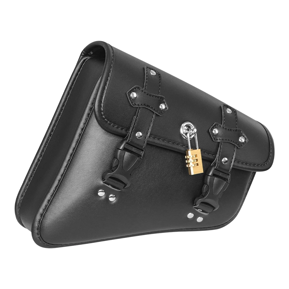 Sacs de bras oscillant de moto, sacoche de bras oscillant pour Softail Standard Dyna Low Rider Sport Glide Side Solo sacs