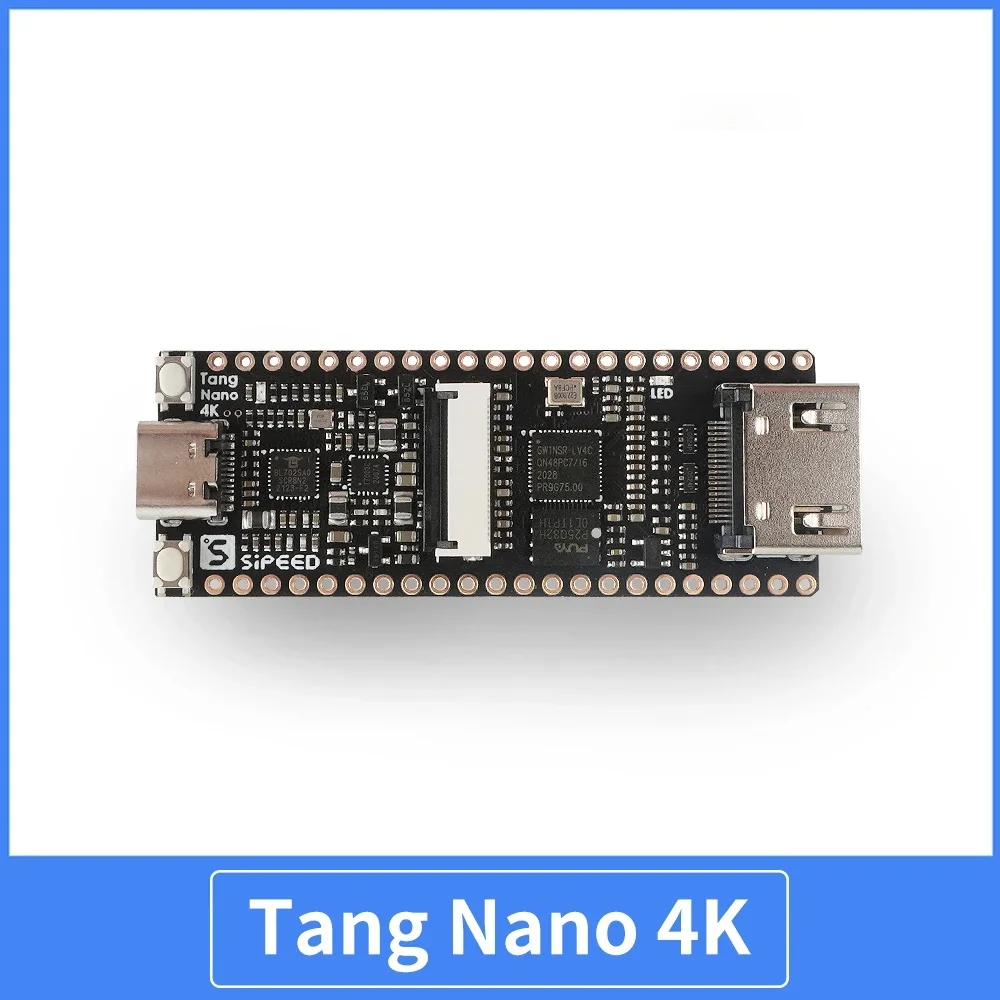 Sipeed Lichee Tang Nano 4K Gowin Minimalist FPGA GoAI Develop-ment Board HDMI Camera