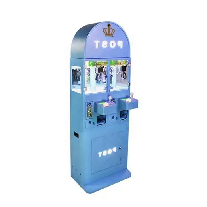 Factory Wholesale Coin Operated Candy toy Vending Machine Mini Claw Machine With Bill Acceptor For Sale