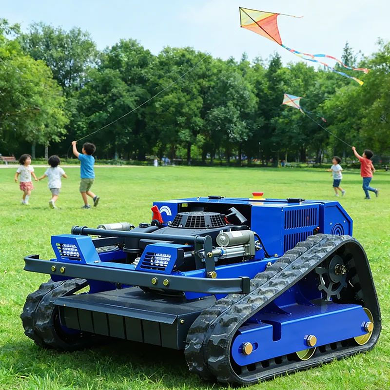 

Индивидуальный фермерский сад, гусеничный вездеход, нулевое вращение, косильный робот с дистанционным управлением