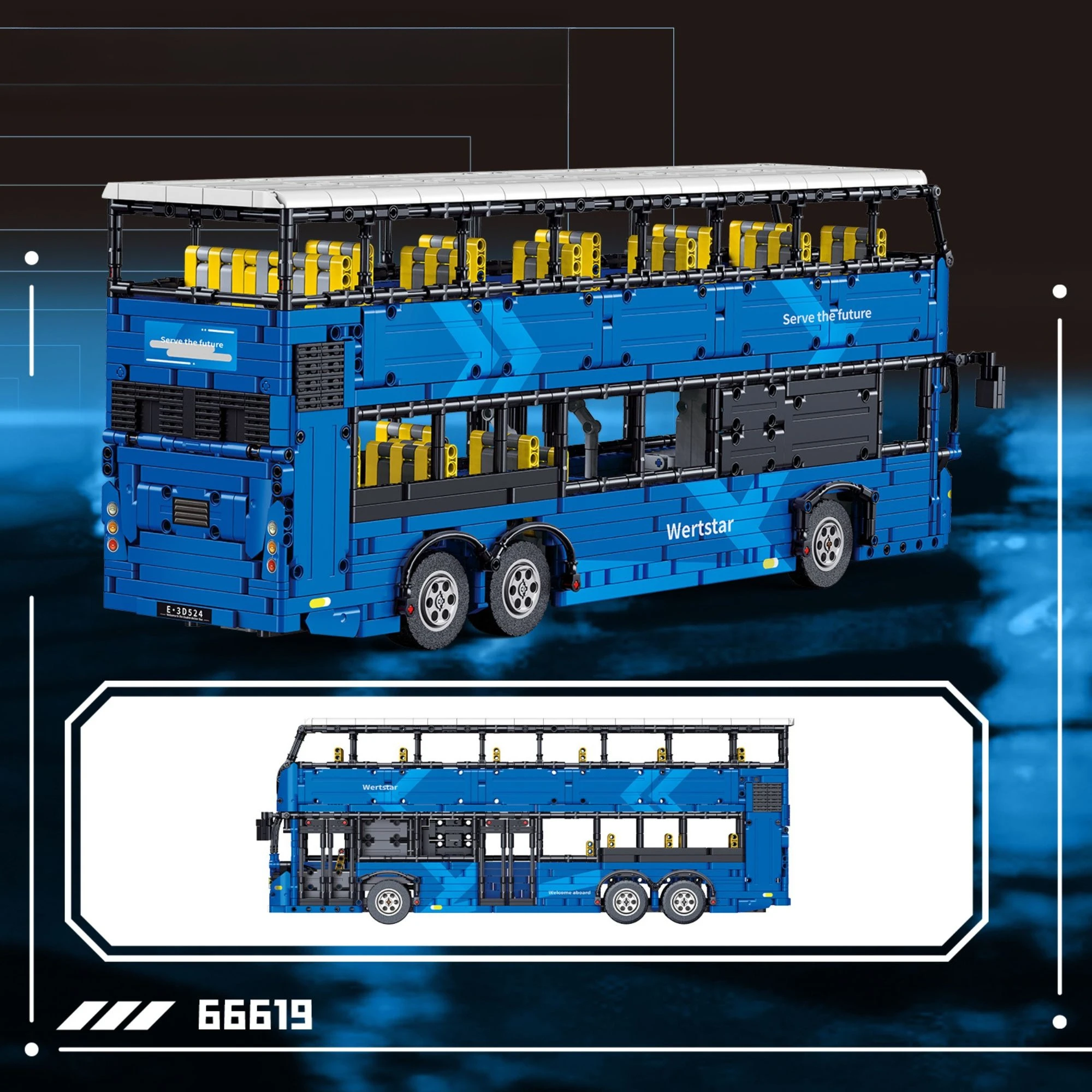 ตัวต่อรถบัสสองชั้น 2692 ชิ้น ช - Party Games Bus บทวิจารณ์และราคา