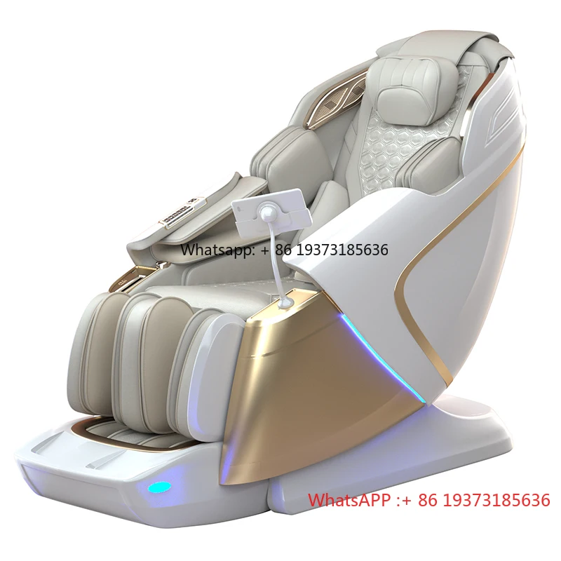 2025 Hot Sale Luxury Electric Zero Gravity Full Body Chair Massager with Air Pressure Shiatsu Rolling Foot Massage Portable
