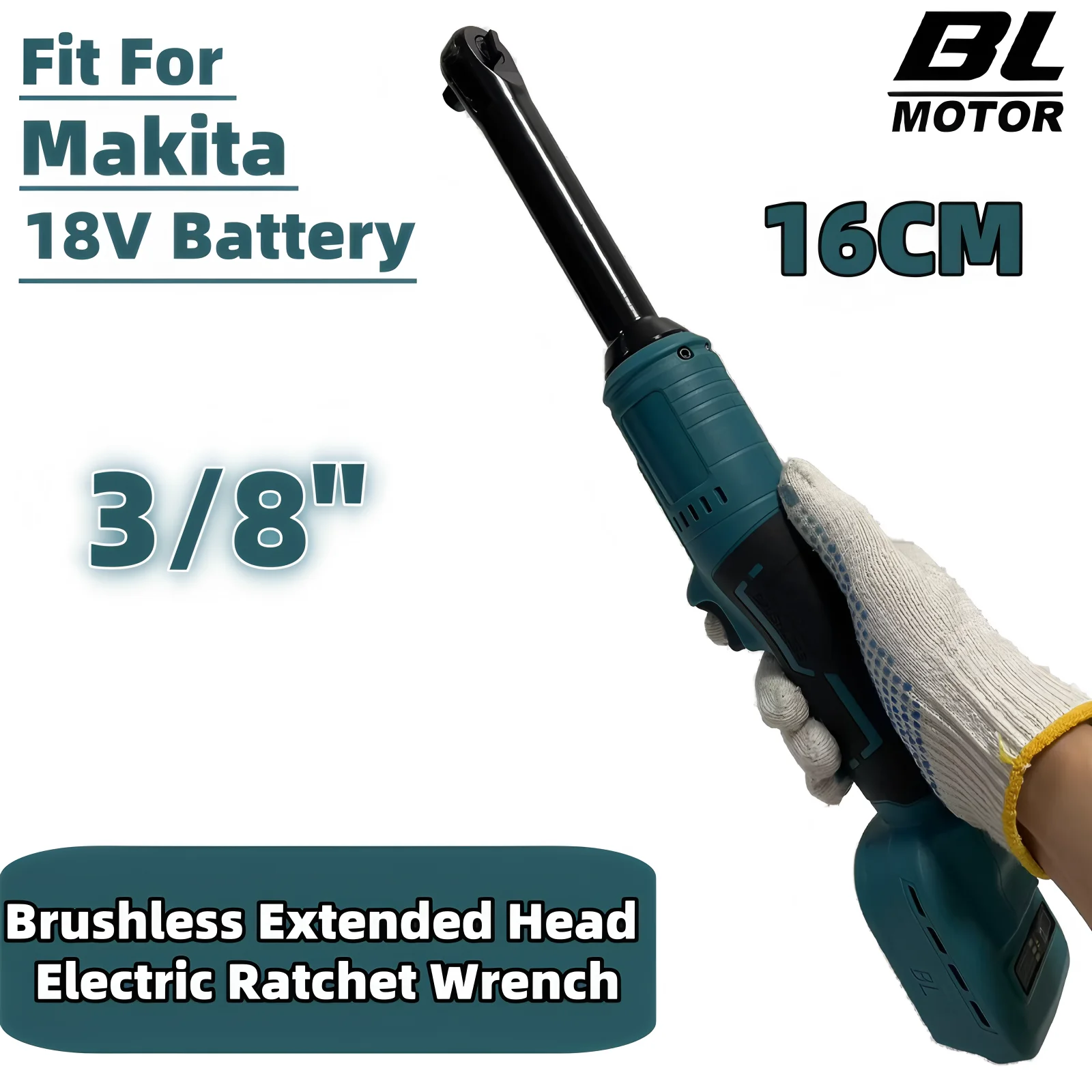 Brushless Electric Ratchet Wrench 3/8