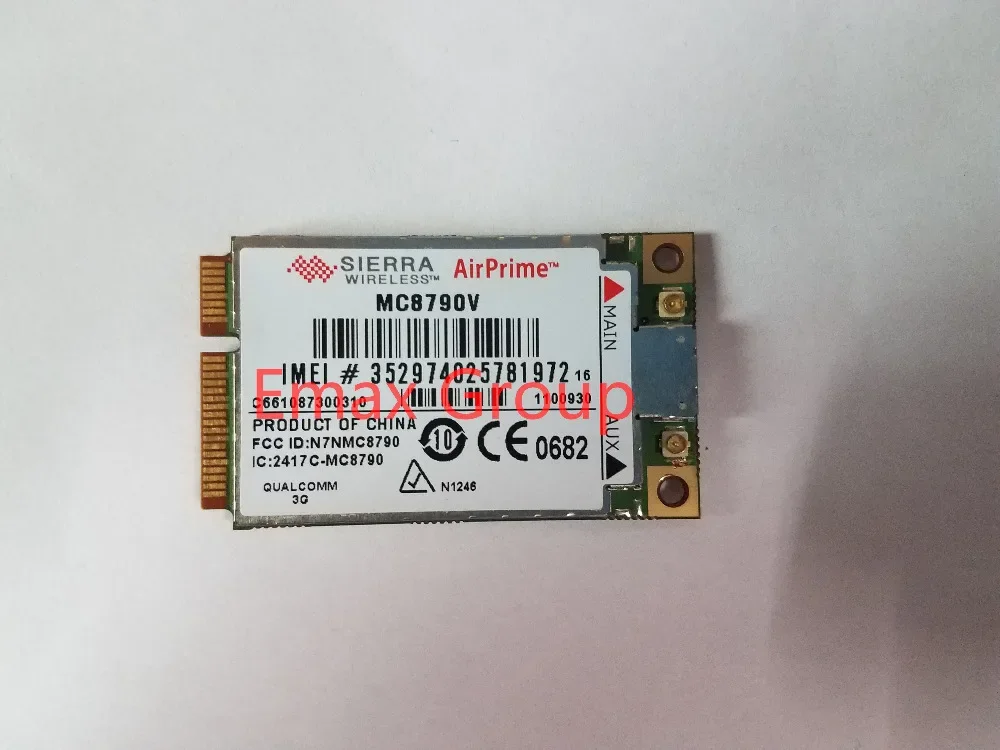 ฟรีเรือสต็อก 5 ชิ้น/ล็อต MC8790V WCDMA Mini PCI-E 3G HSUPA โมดูล 100% ใหม่ของแท้ผู้จัดจําหน่าย