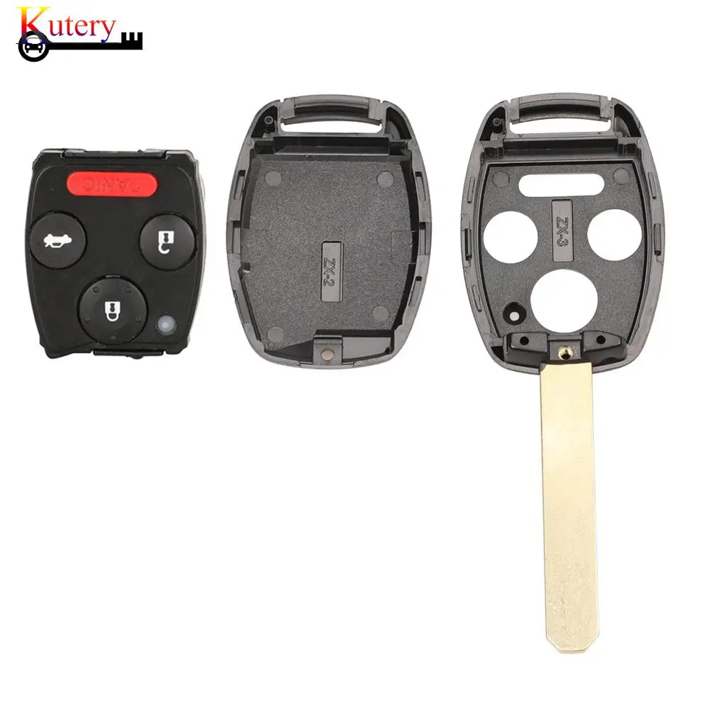 jingyuqin CE0891/HLIK-1T Remote Car Key For Honda Accord Civic City HRV Element Pilot Jazz Odyssey 433.92MHZ ID46 PCF7961 Chip