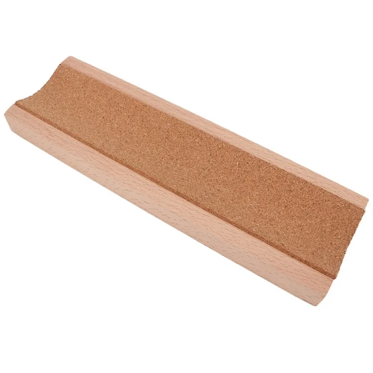 

Wooden Guitar Neck Rest Support Luthier Tool for Guitars Basses Ukulele Mandolin Banjo 30 X 9 X 2.2cm Wood Color