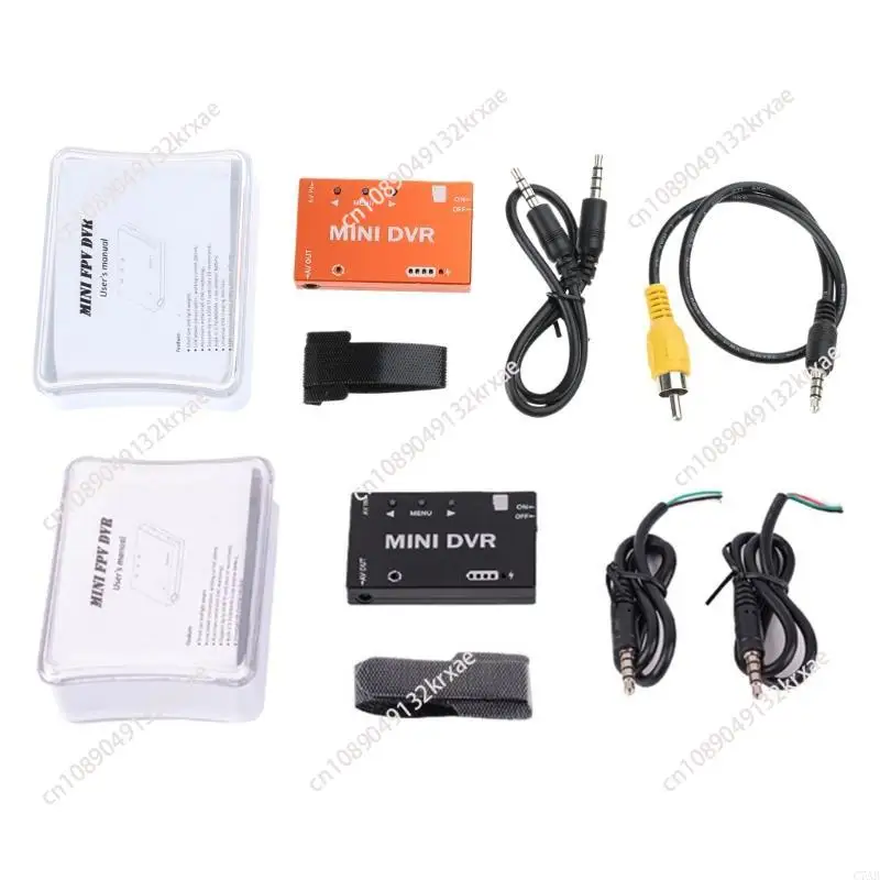 Mini FPV DVR Video Sound Recorders For FPV Remote Control Multicopter Goggles Monitors Built-In 3.7V 400Mah Battery