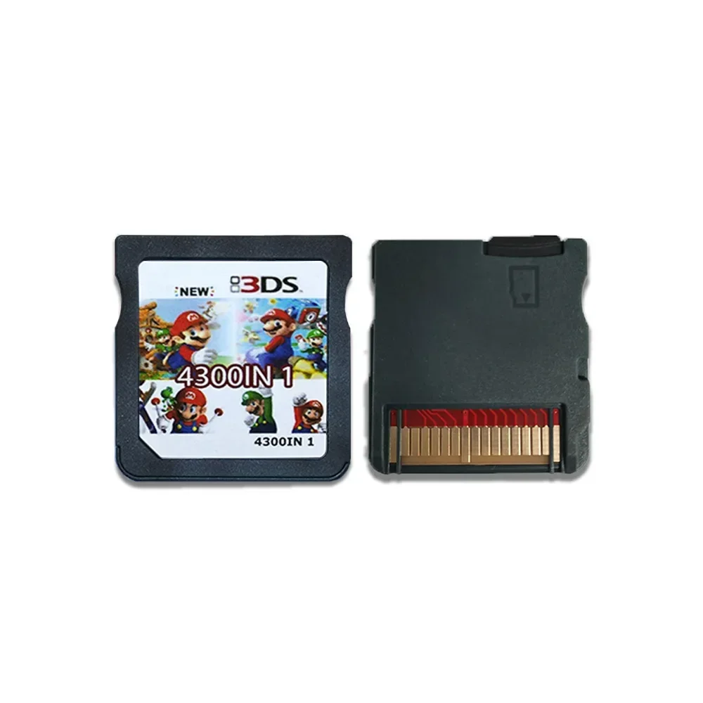 4300 in 1 Compilation DS NDS 3DS 3DS NDSL Game Cartridge Card Video Game Handheld Player (R4 card)