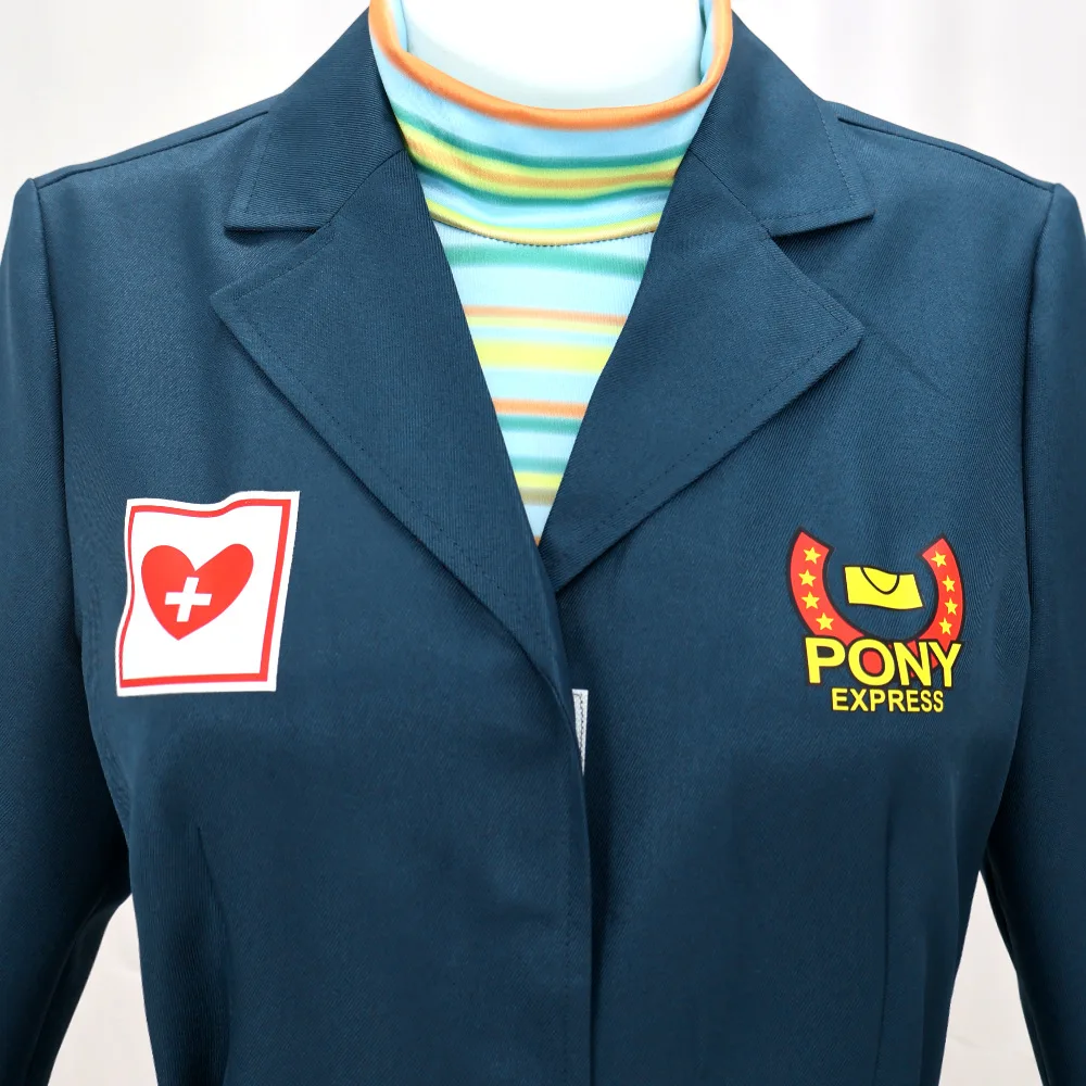 ชุดคอสเพลย์อนามัยสตรีอนามัย อนยา ชุดจั๊มสูทพร้อมหมวก ชุดยูนิฟอร์ม สำหรับงานฮาโลวีน งานคาร์นิวัล งานปาร์ตี้ ชุดปลอมตัว