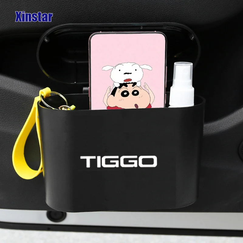 Plastic Car Trash Bin For CHERY TIGGO 2 3 4 5 7 8 PRO PLUS ARRIZO 5 Auto Accessories