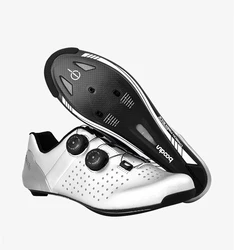 2024 Nieuwe Wielrenschoenen Koolstofvezel Zelfsluitende Ultralicht Ademend Dragen Antislip Professionele Fietsschoenen