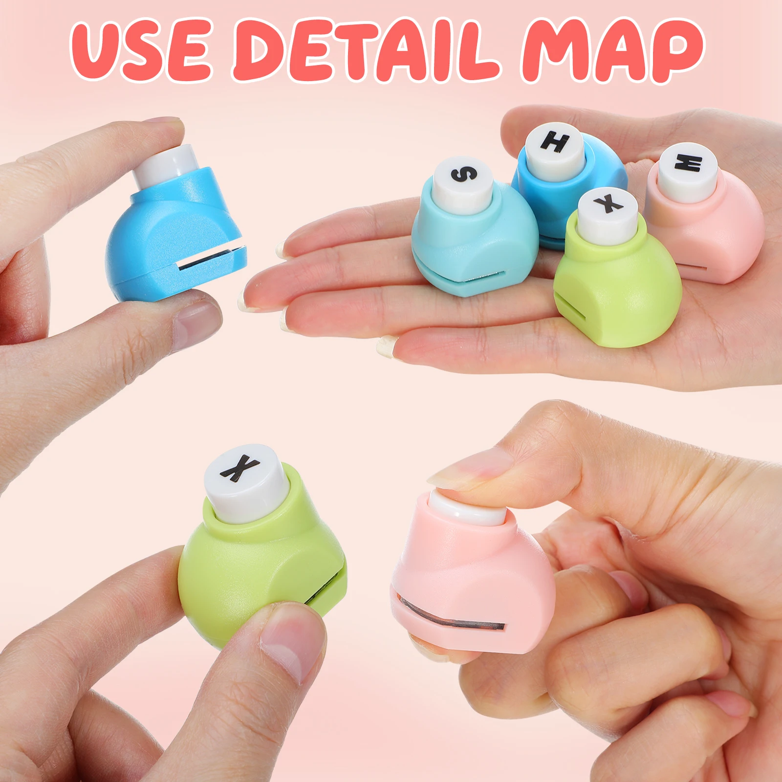 

Craft Paper Punch For Create Ideal Holes And Alphabet Shapes Hole Puncher For Scrapbooking Diy Arts Crafts Puncher For Projects