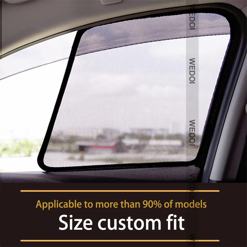 Car Sunshade Magnetic Front Rear Window 7pcs/set UV Protection Curtain for GRAND VITARA Perspective Mesh Accessories