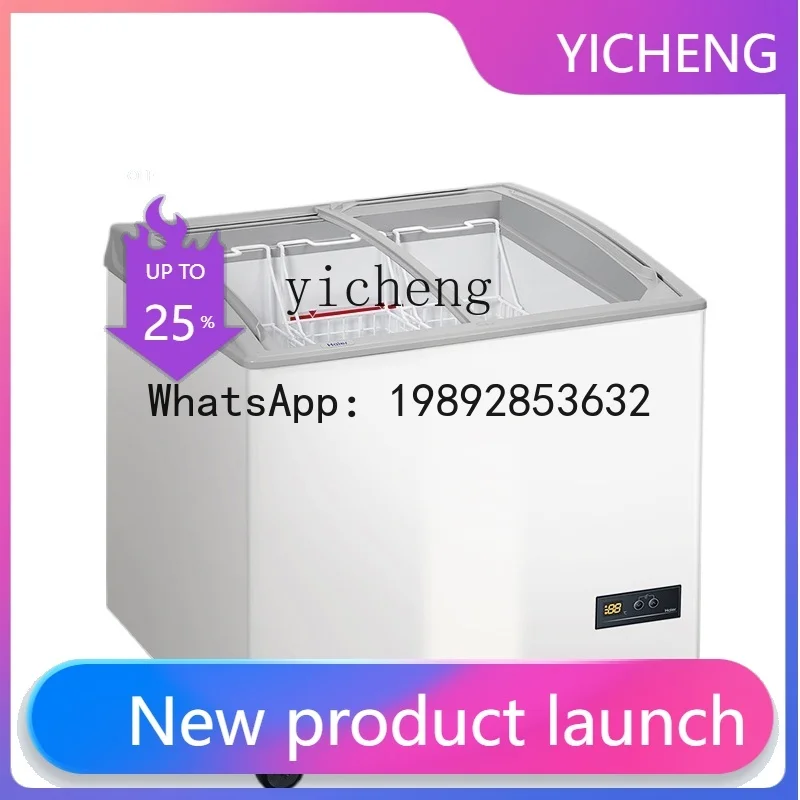 

Z1Freezer Commercial Display Cabinet Large Capacity Refrigerated Beverage Ice Cream Cabinet